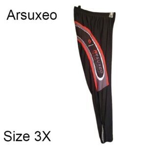 Arsuxeo Men's Cycling Bike Pants Outdoor Windproof Tights 3XL New